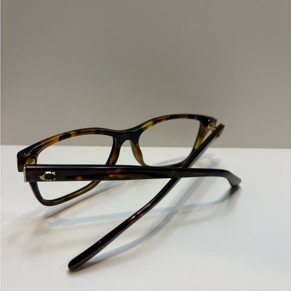 FRAMES ONLY - COACH HC 6129 - 5446 (BLACK/TORTOISE) 54•16•140 - Picture 10 of 11